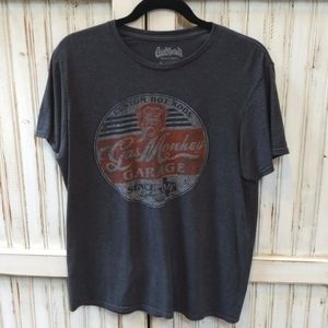 Gas Monkey Garage gray t-shirt. Med